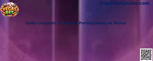 Lista Completa de Juegos Participantes no Bônus